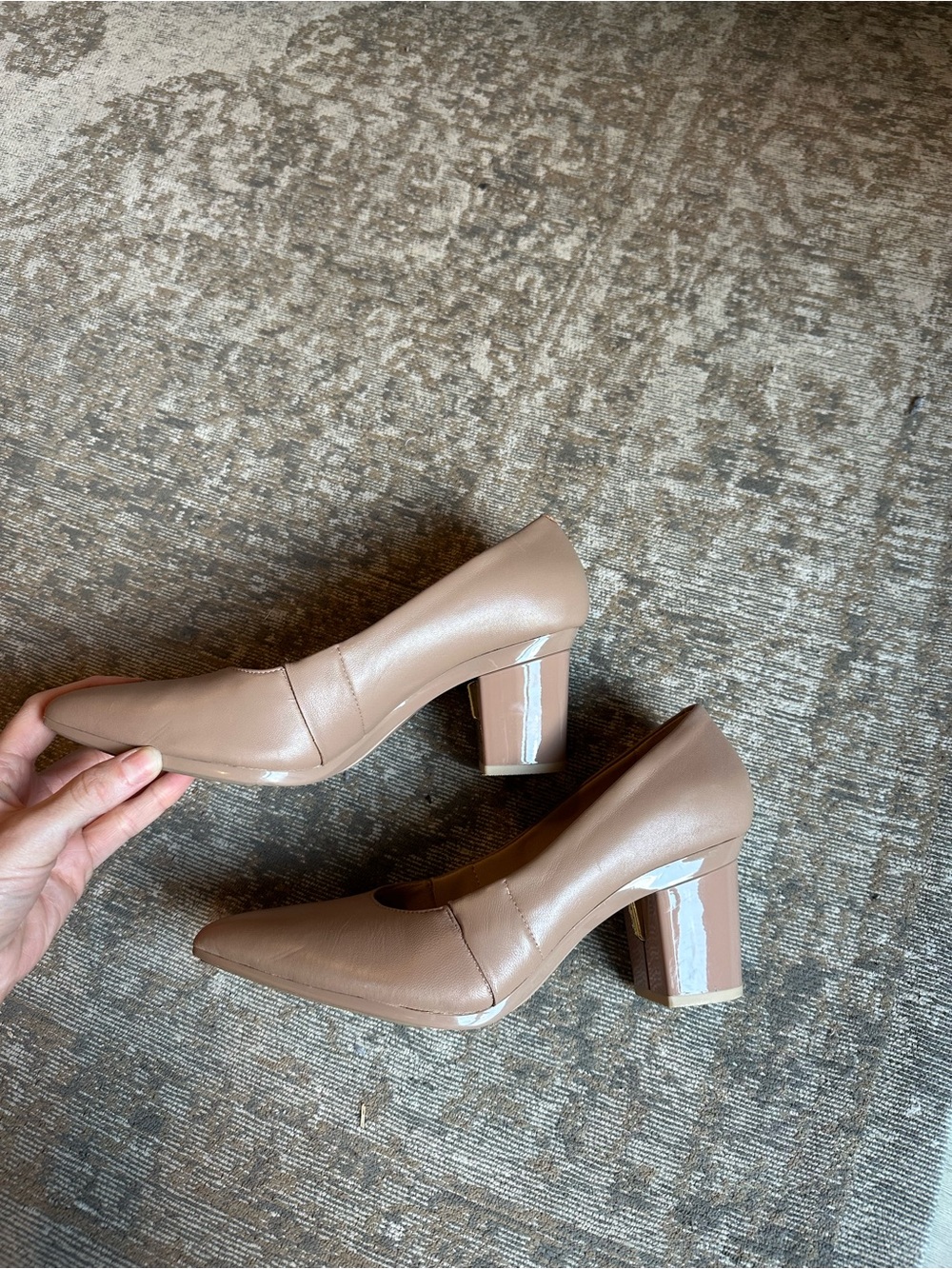 Pashion Footwear Blush Pointed-Toe Pumps - Picture 2 of 6